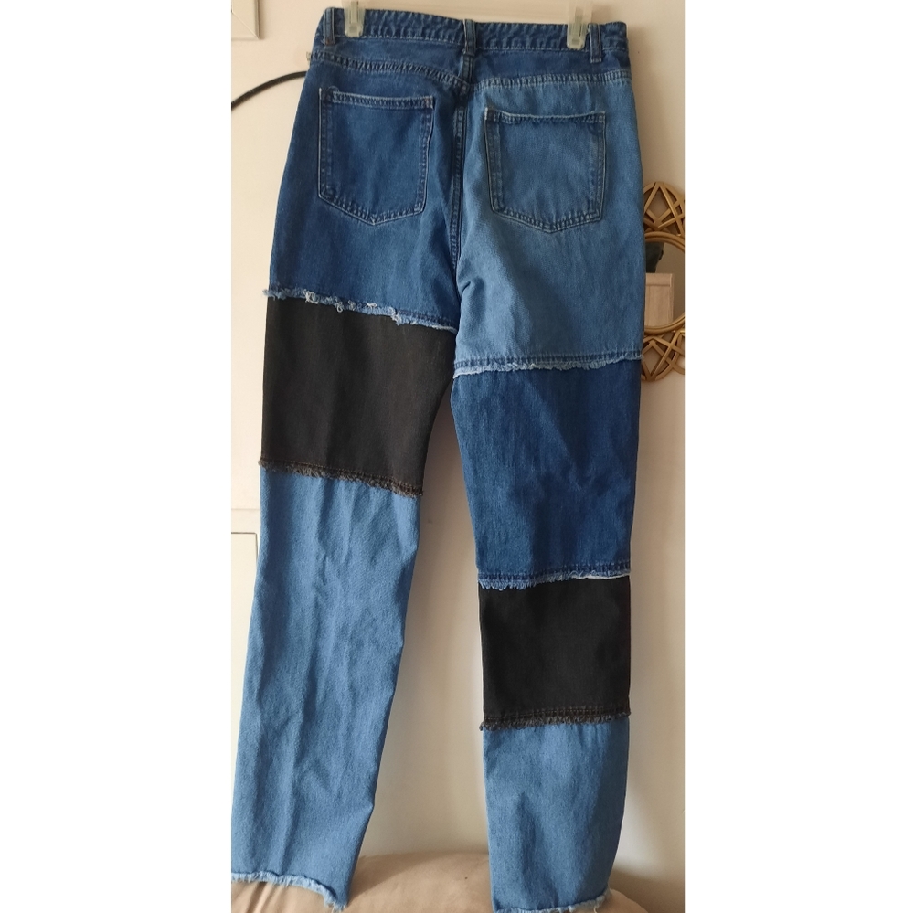 Colorblock Jeans